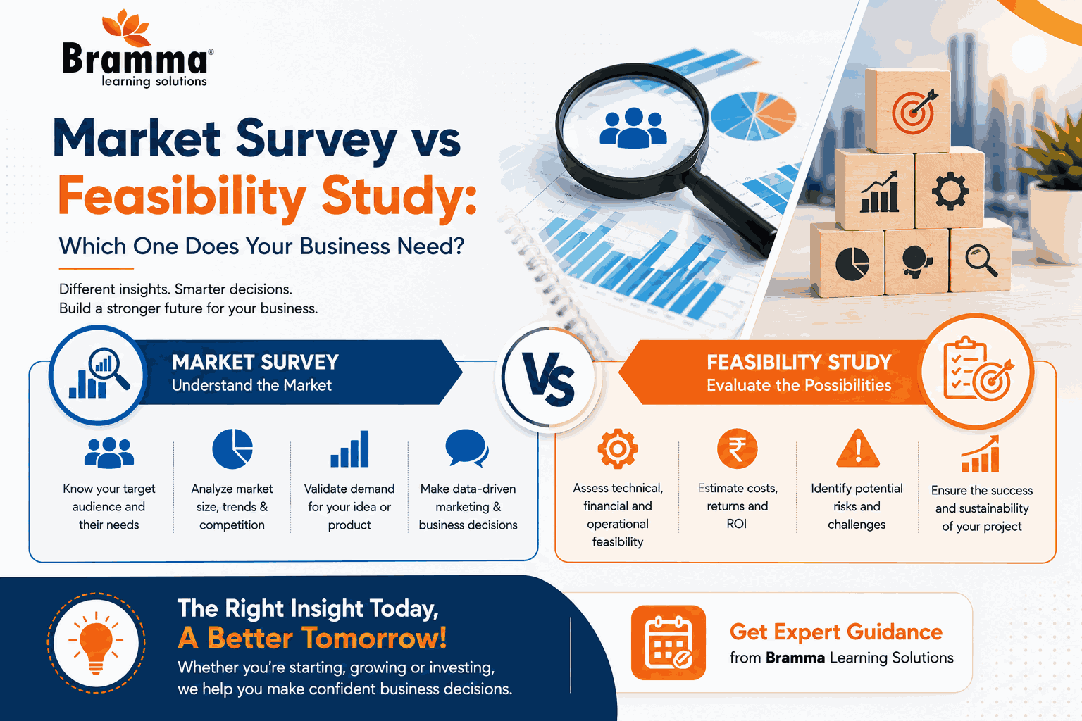 Market Survey vs Feasibility Study